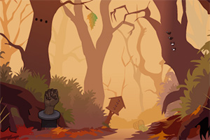 冒险男孩逃出洞穴