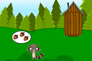 森林寻找小猫逃脱