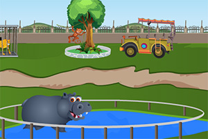 郊外动物园逃脱6