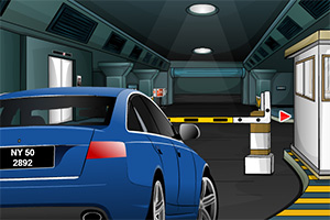 商场停车场逃脱