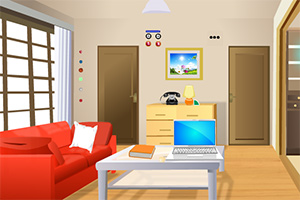 打开玻璃门逃脱