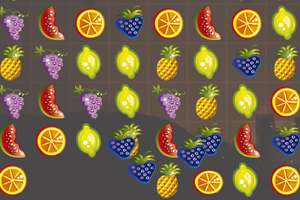 趣味水果对对碰