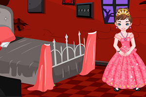 公主逃出吸血鬼的房子