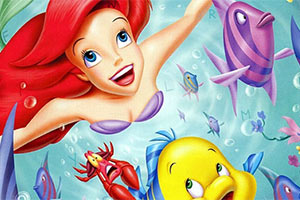 隐藏字母的美人鱼