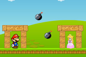 马里奥拥抱公主选关版