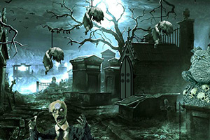 逃离可怕的墓地