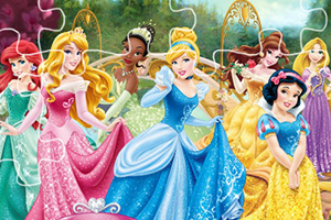 迪士尼公主拼拼看