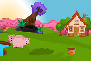 逃出男孩的花园别墅