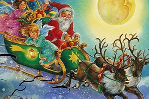 圣诞节温馨拼图