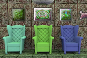 逃离三张椅子的密室