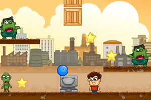 怒砸僵尸无敌版