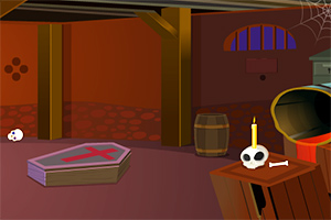 逃出骷髅头密室