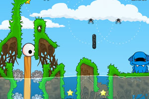 蓝怪物的眼球选关版