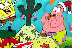 海绵宝宝圣诞拼图