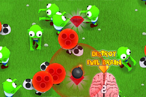 僵尸大战大脑无敌版