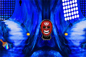 万圣节蓝色森林逃脱