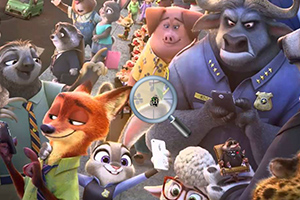 疯狂动物城找字母