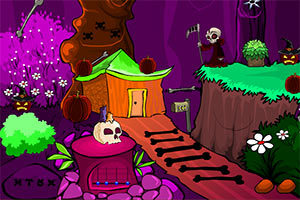 万圣节逃出森林小屋