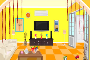 黄色的客厅逃脱