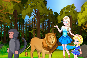 艾莎寻找小动物