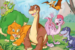 隐藏数字的卡通世界