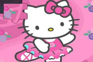 可爱凯蒂猫拼图