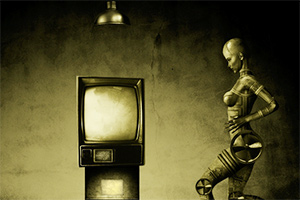 电视机器人逃脱