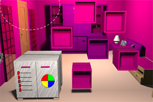 紫红色的房间逃脱