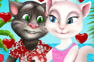 汤姆猫和安吉拉度假