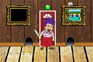 愤怒的老奶奶逃脱