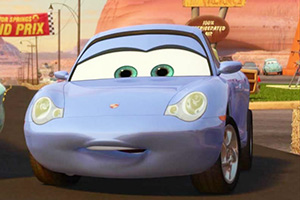 卡通玩具车拼图