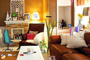 现代房子找物品