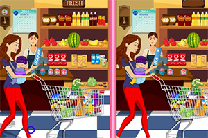 超级市场找不同