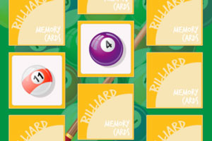 台球记忆卡牌