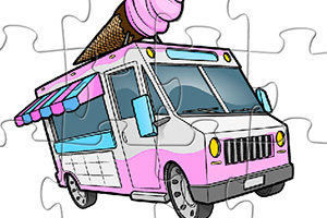 冰淇淋卡车拼图