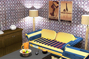 温暖舒适客厅逃脱