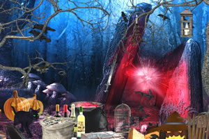 探索可怕的森林