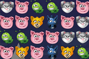 动物趣脸对对碰