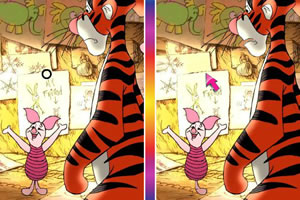 皮杰和跳跳虎找茬