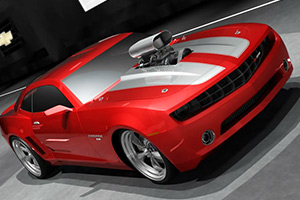 科迈罗汽车拼图