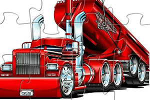 重卡牵引车拼图