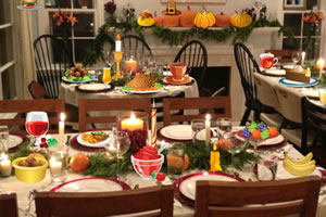 感恩节晚餐找东西