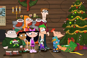 飞哥与小佛圣诞拼图