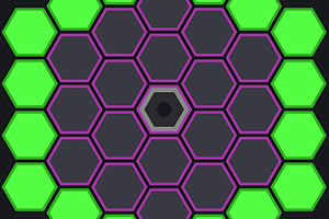 蜂巢变色方格