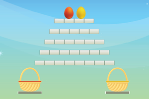 复活节彩蛋回篮子