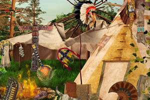 探索印第安村落