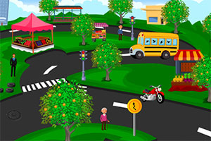 被锁在车子里的小狗逃脱