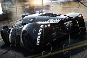 超级速度警车拼图