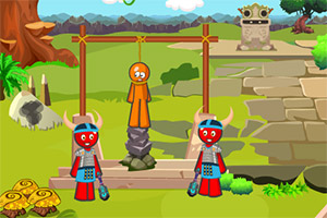 解救被吊挂的火柴人