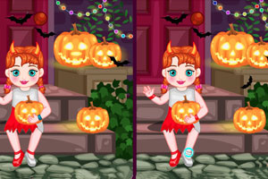 宝贝万圣节找茬